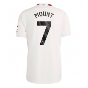 Manchester United Mason Mount #7 Rezervni Dres 2023-24 Kratak Rukavima